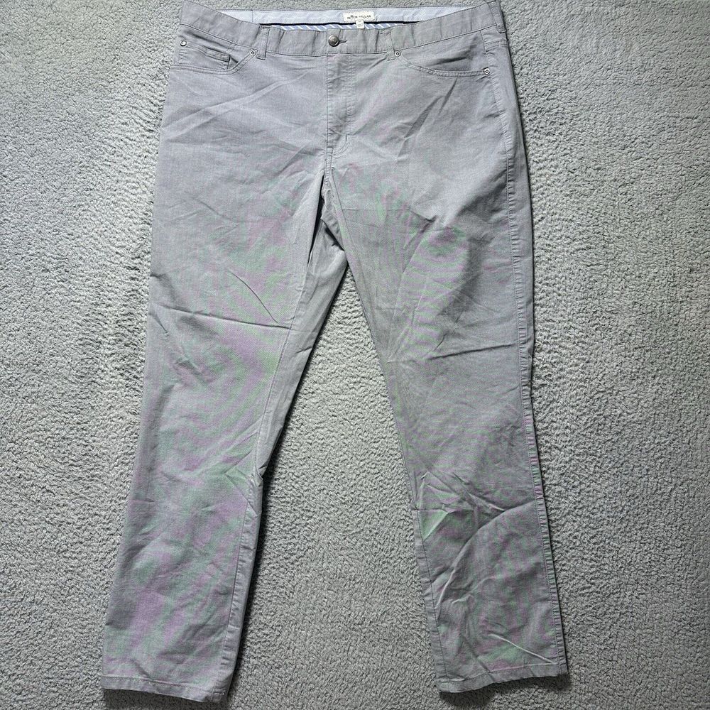 PETER MILLAR CROWN COMFORT POPLIN FIVE-POCKET PANT - MS21B46 40